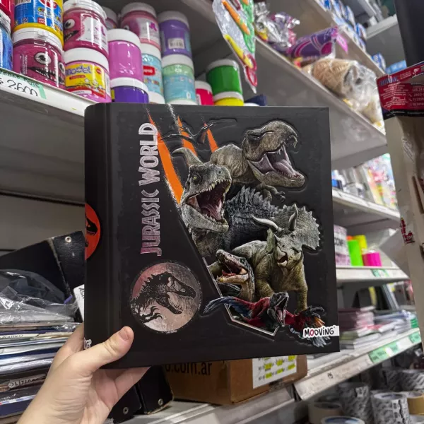 Carpeta Mooving Nro 3 Jurassic World 2025