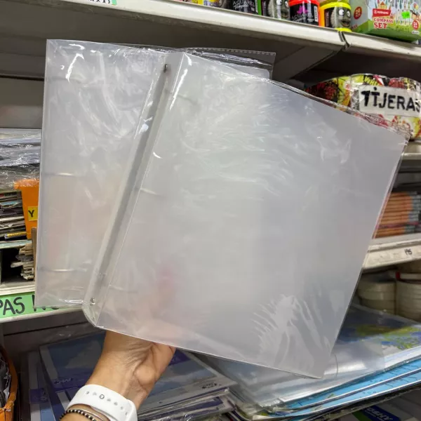Carpeta Nro 3 traslúcida