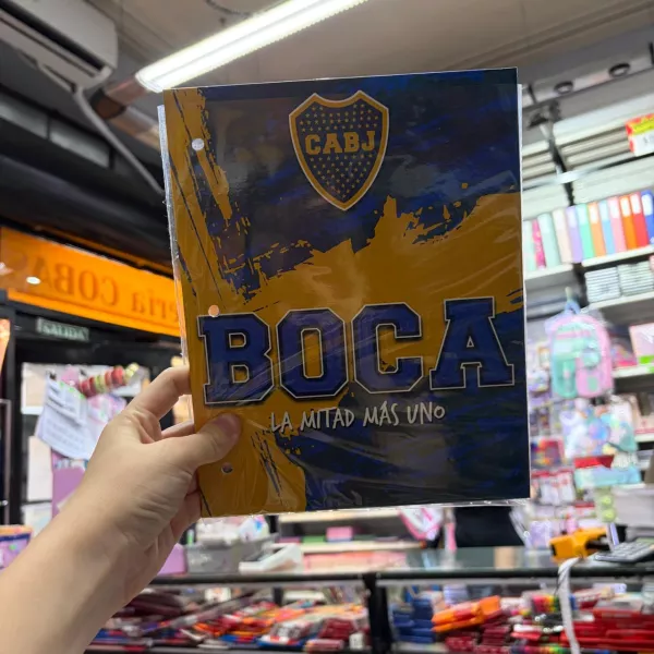 Carpeta dos Tapas Nro 3 Boca Junior