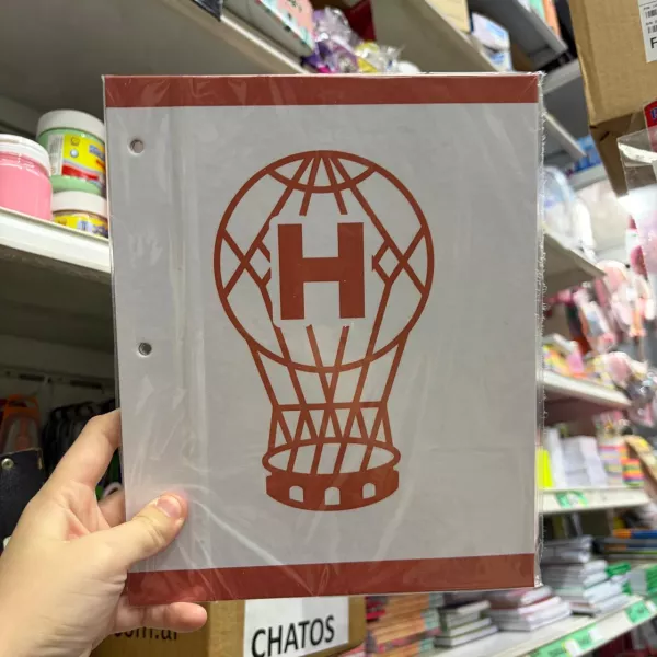 Carpeta dos Tapas Nro 3 Huracan - modelo 4