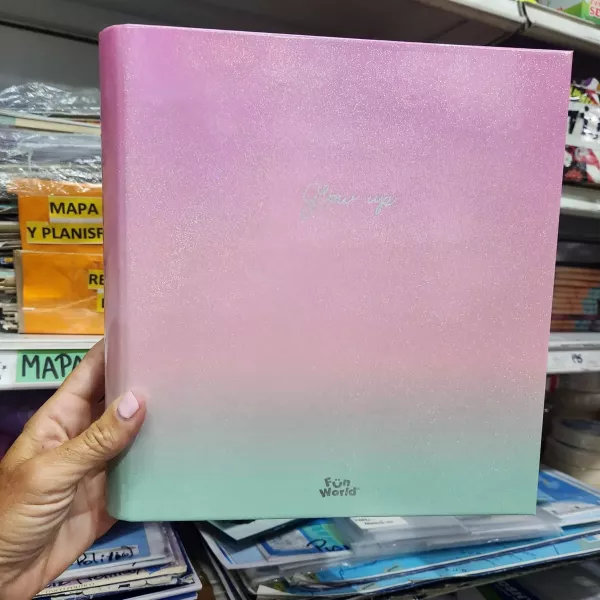 Carpeta Nro 3 FW Glow up