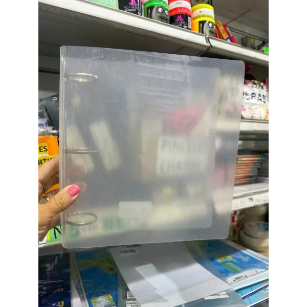 Carpeta Nro 3 traslúcida