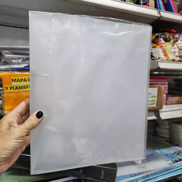 CARPETA TRAMA A4 2 X 40 MM. PLASTICA