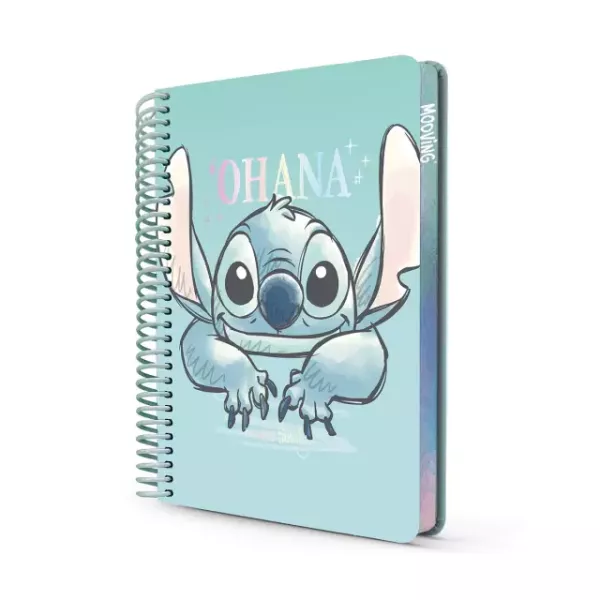 Cuaderno Medio Oficio Stitch