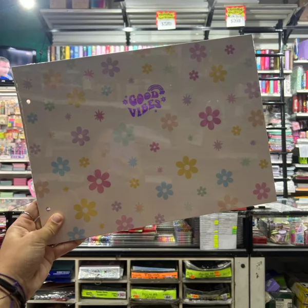 Carpeta dos tapas N°5 Good Vibes 2025