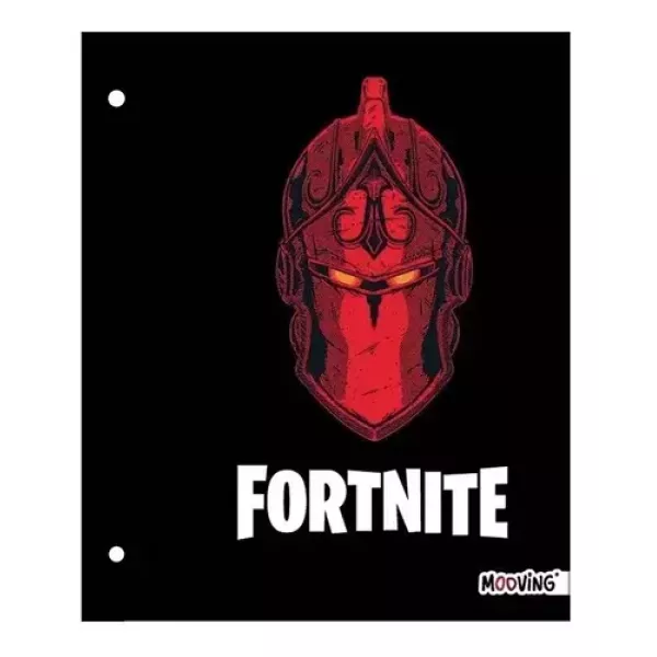 Carpeta Escolar dos tapas N°3 Mooving Fortnite