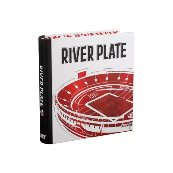 Carpeta Mooving Nro 3 aro de 40 River Plate 2025