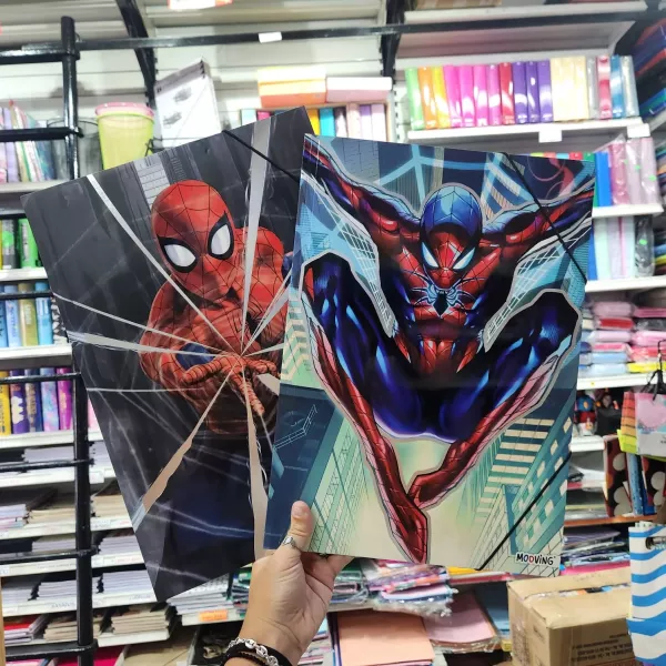Carpeta 3 solapas Oficio Mooving Spiderman 2026