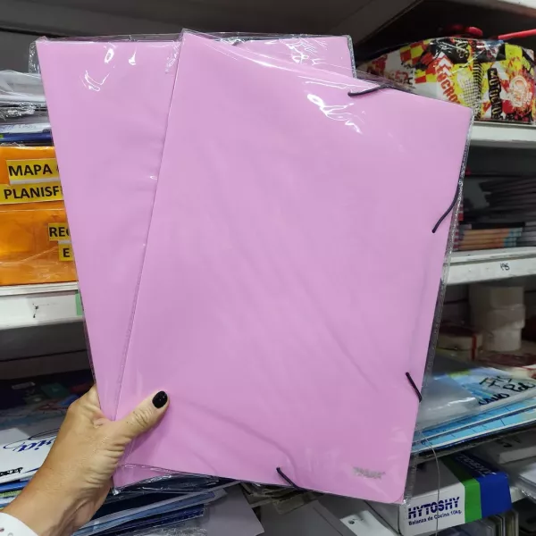 Carpeta 3 solapas Oficio Trama