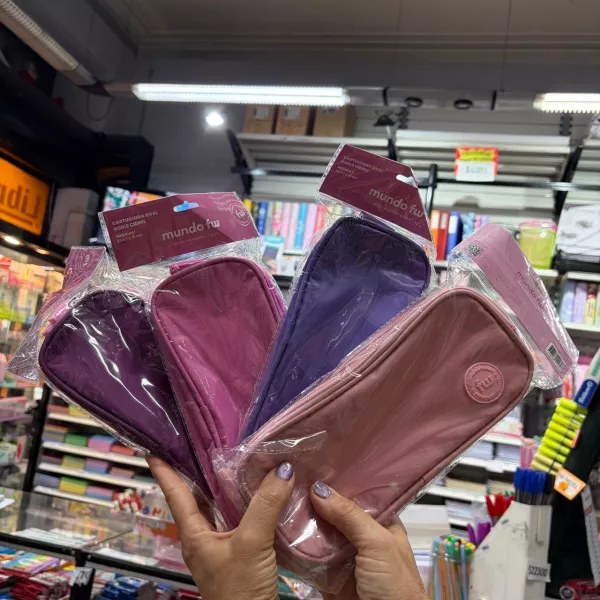 Cartuchera Fw - Oval Doble Cierre