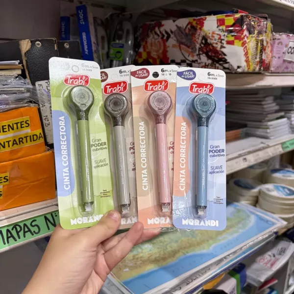 Cinta Correctora Trabi Morandi tipo Lapicera 6m