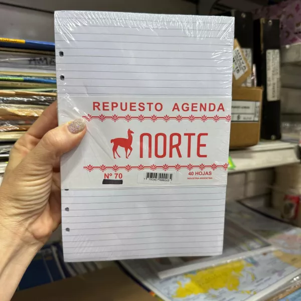 Repuesto para Libreta rayado