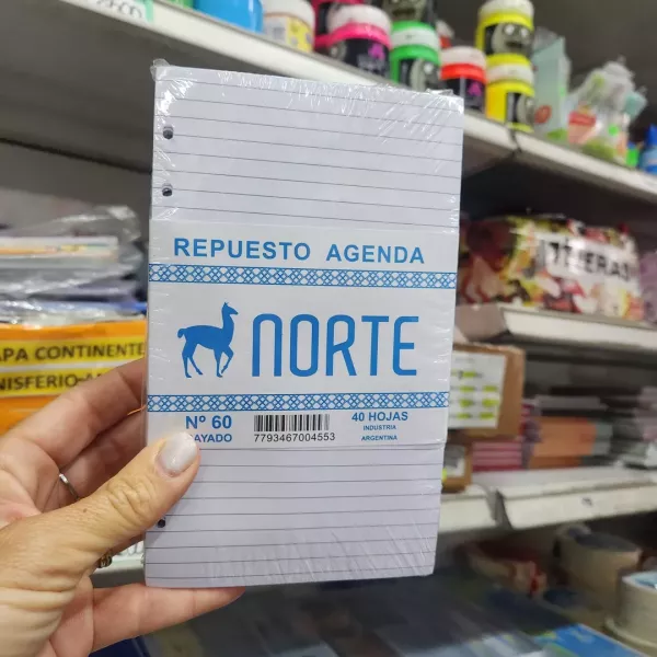 Repuesto para Libreta rayado