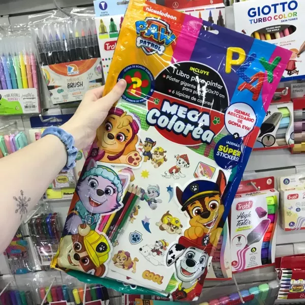 Pack Mega Colorea Paw Patrol