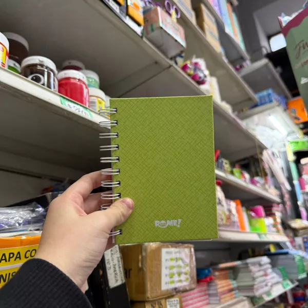 Libreta A6 Plot Rome