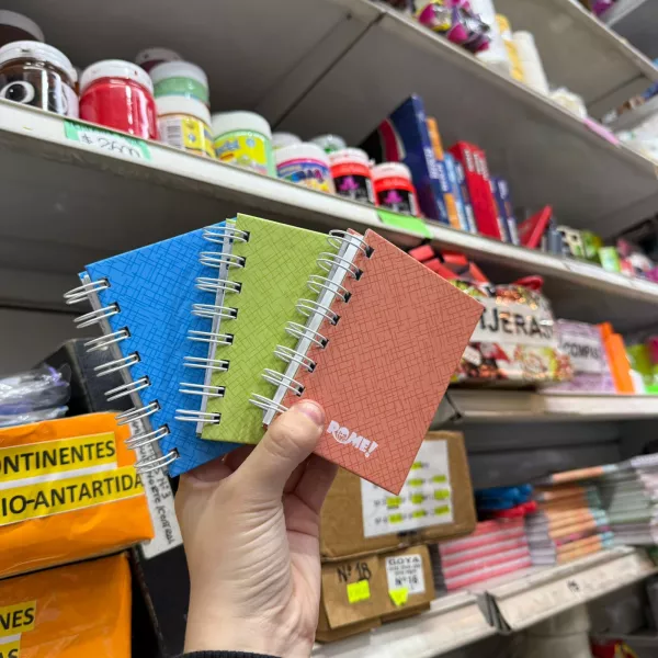Libreta A7  Plot Rome