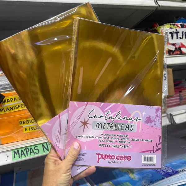 Cartulinas Metálicas