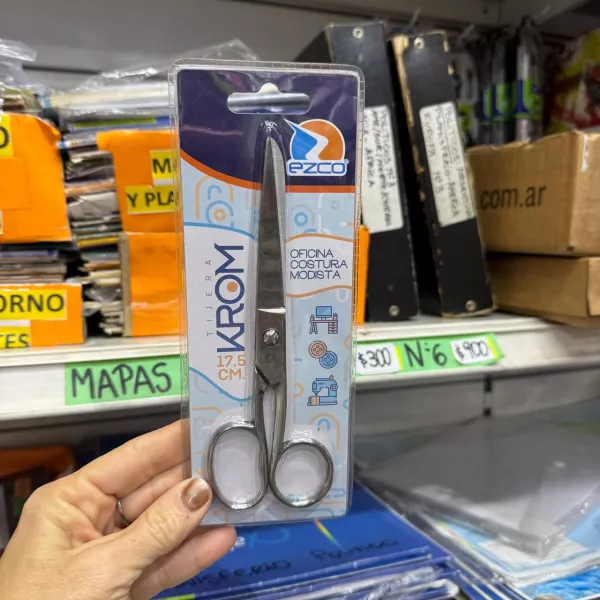 Tijera Ezco Krom modista