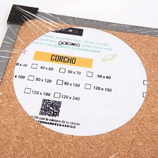 Pizarra Corcho 60*80