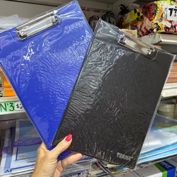 Portablock con tapa A4 Trama