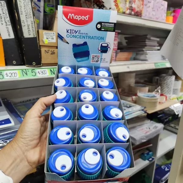 Sacapuntas Maped kidy learn concentration 1 orificio