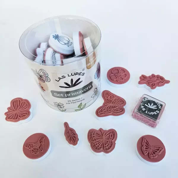 Set de Sellos - Primavera