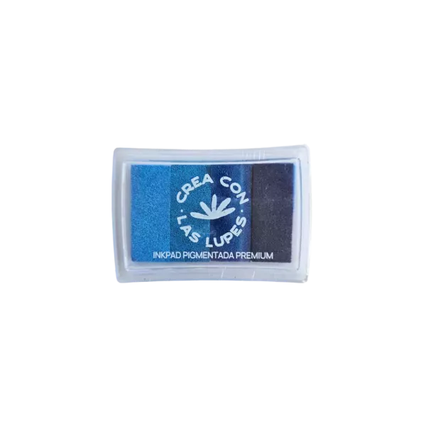Ink Pads Arcoiris - Azules