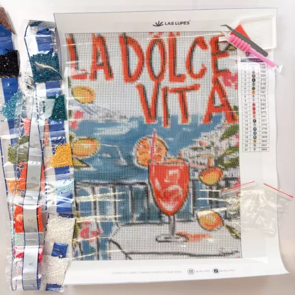Kit Diamond Painting - Dolce Vita
