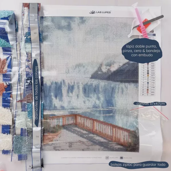 Kit Diamond Painting - Perito Moreno