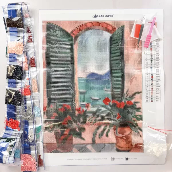 Kit Diamond Painting - La ventana abierta - Matisse