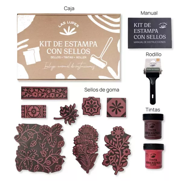 Kit de Estampa con Sellos - INDY
