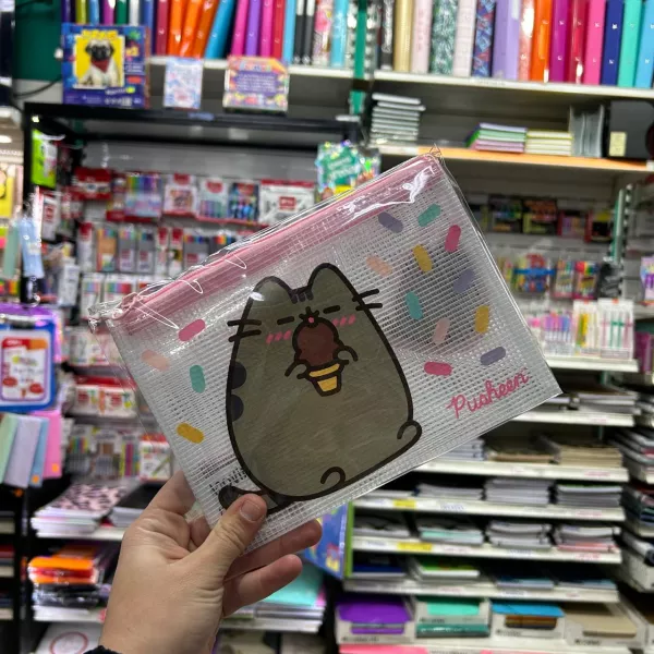 Sobre PVC Mooving Pusheen A5