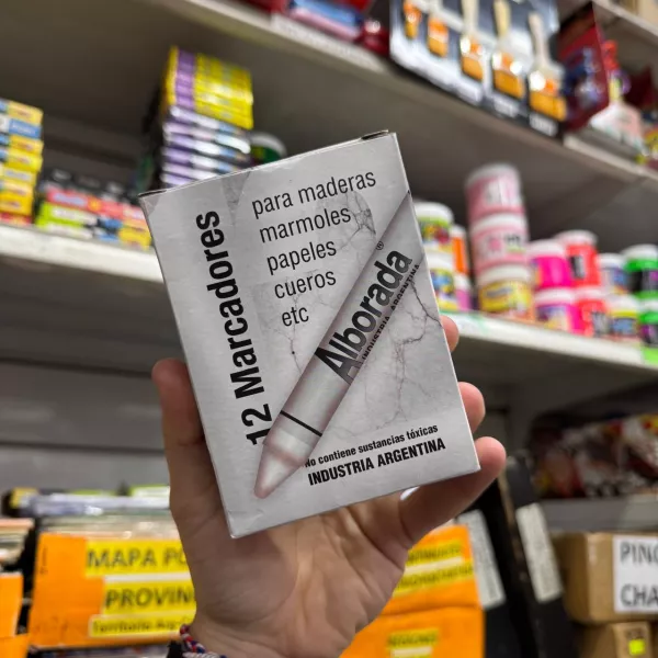 Tizon de cera Alborada Blanco Unidad