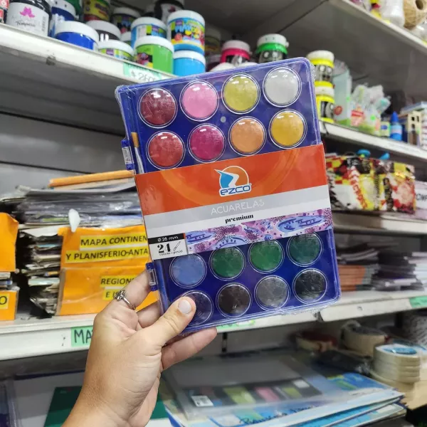 Acuarelas Ezco x24