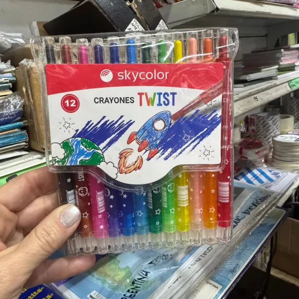 Crayones SKYCOLOR TWIST