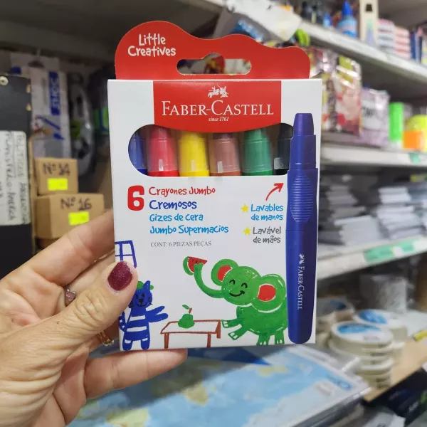 Crayones extra Jumbo Faber-Castell