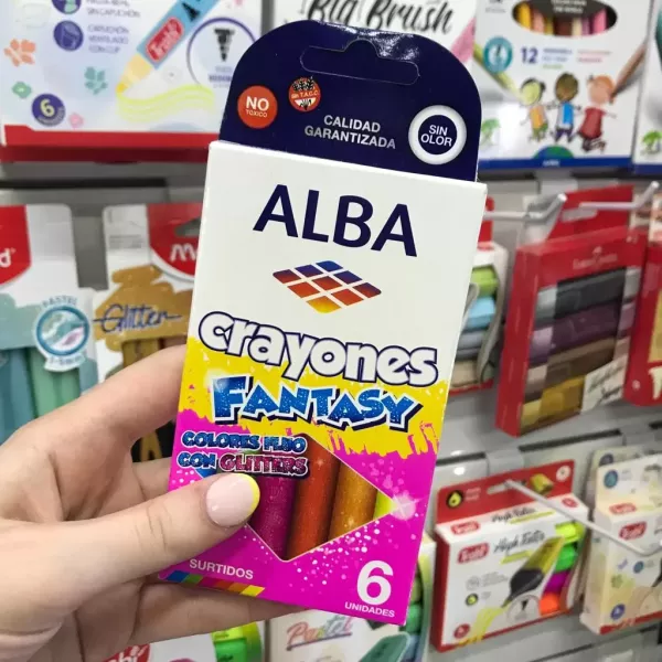 Crayones Alba Fantasy x6