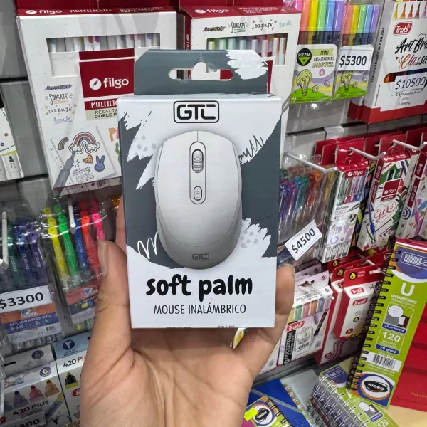 Mouse GTC inalámbrico Soft Palm