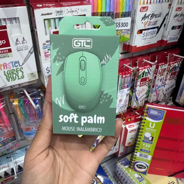 Mouse GTC inalámbrico Soft Palm