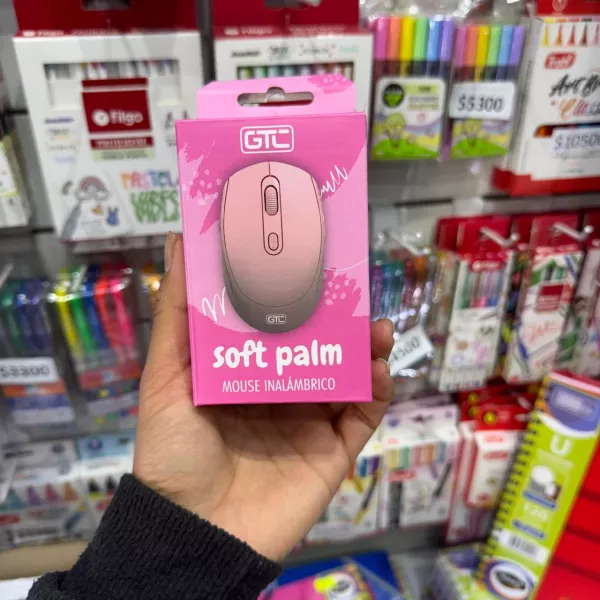 Mouse GTC inalámbrico Soft Palm