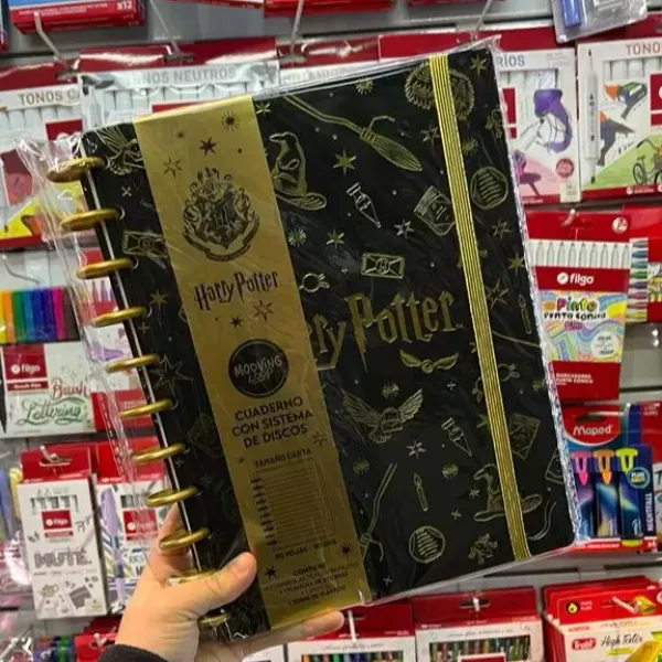 Cuaderno con Sistema de Discos MoovingLoop – Harry Potter