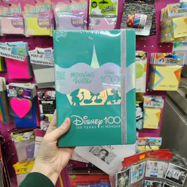 Cuaderno Tapa Dura A5 Mooving -Disney 100 años