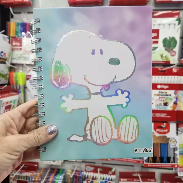 Cuaderno A5 mooving Snoopy 16*21