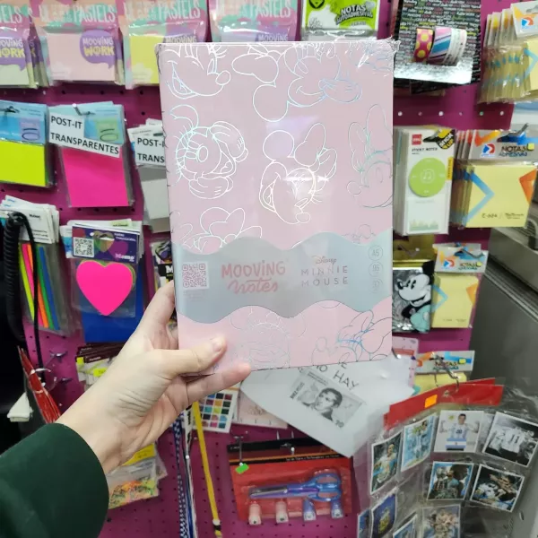 Cuaderno Tapa Dura A5 Mooving – Minnie Mouse