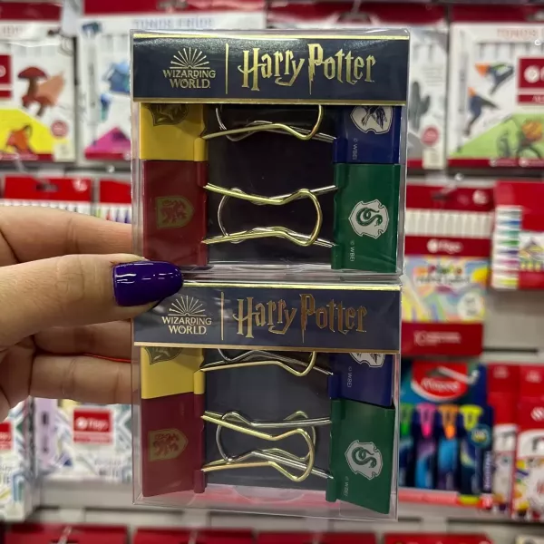 Binder clip de 32 mm Harry Potter