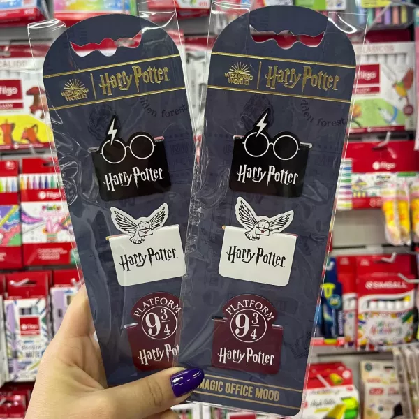 MAGNETIC BOOKMARKS x 3 Harry Potter