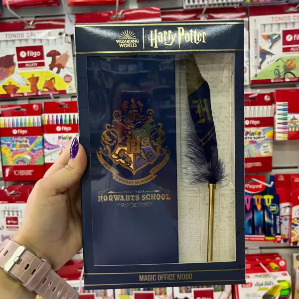 Set de Cuaderno y Pluma Harry Potter