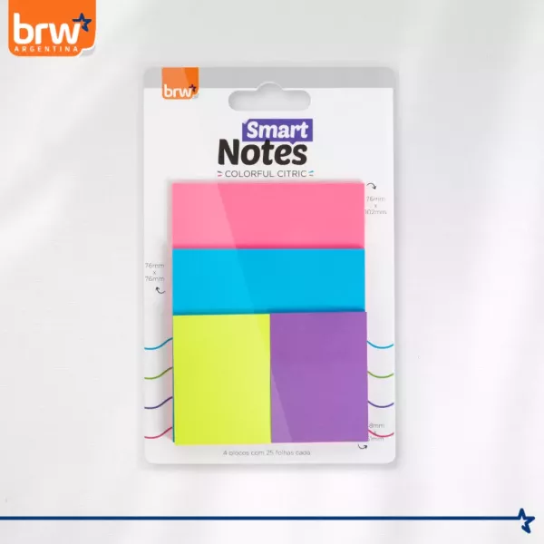 Notas adhesivas BRW Diseño Cítrico BRW