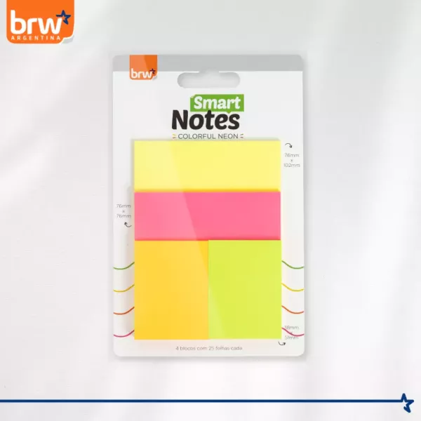 Notas adhesivas BRW Diseño Neon BRW