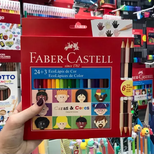 Lápices de colores Faber Castell Caras & Colores x27